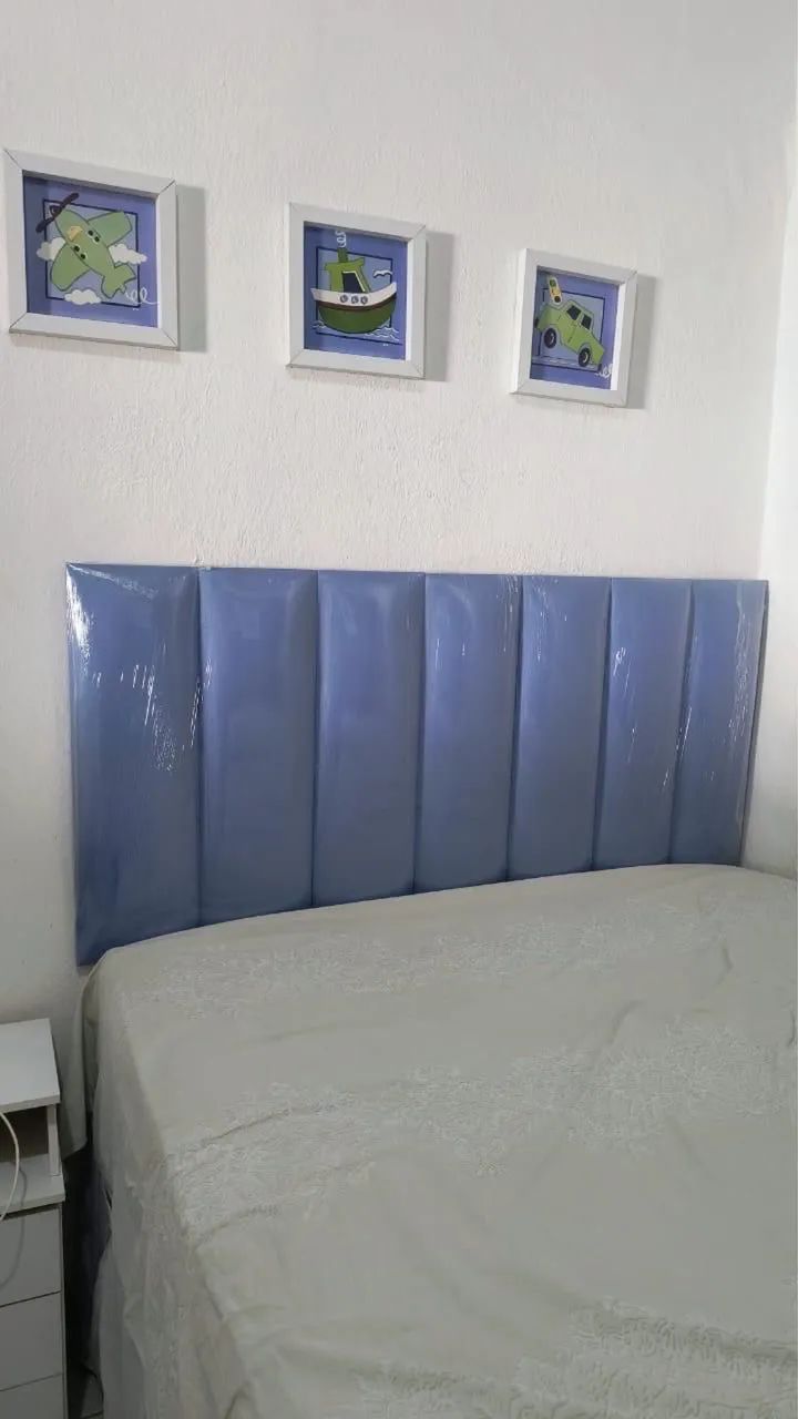 Cabeceira de Cama Casal Padrão Queen e King - Foto 4