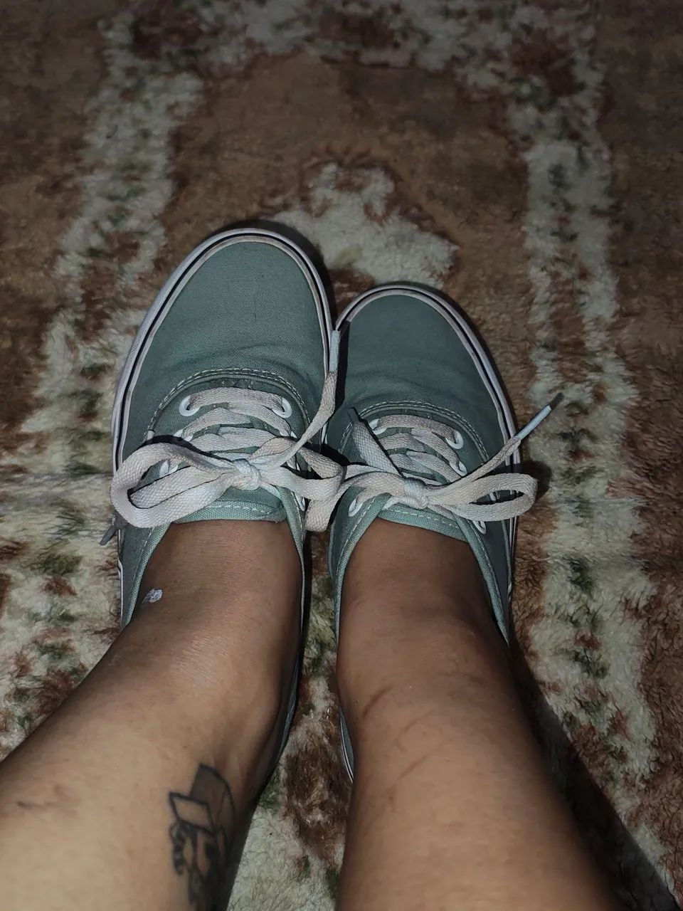 Tênis vans verde claro  - Foto 3