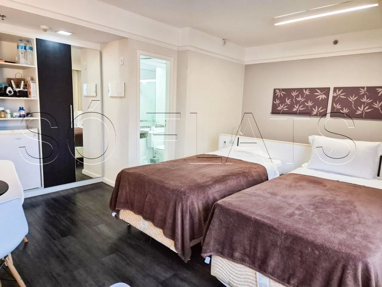 Flat Mercure São Paulo Privilege disponível para venda com 30m², 1 dormitório e 1 vaga de 