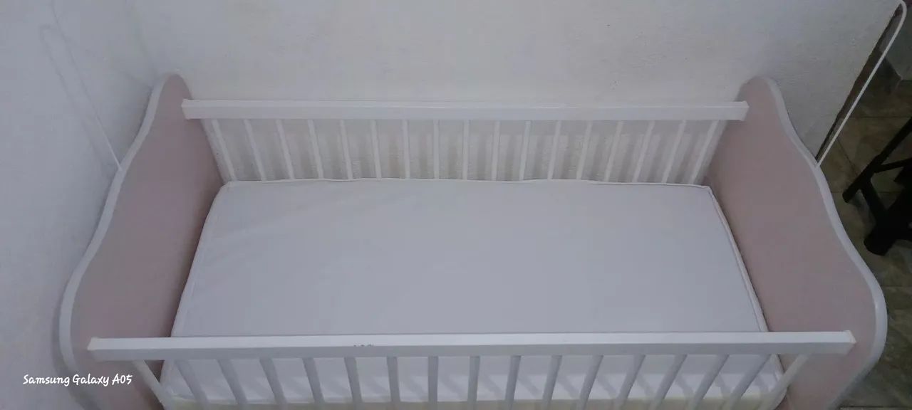 Berço que virá cama 