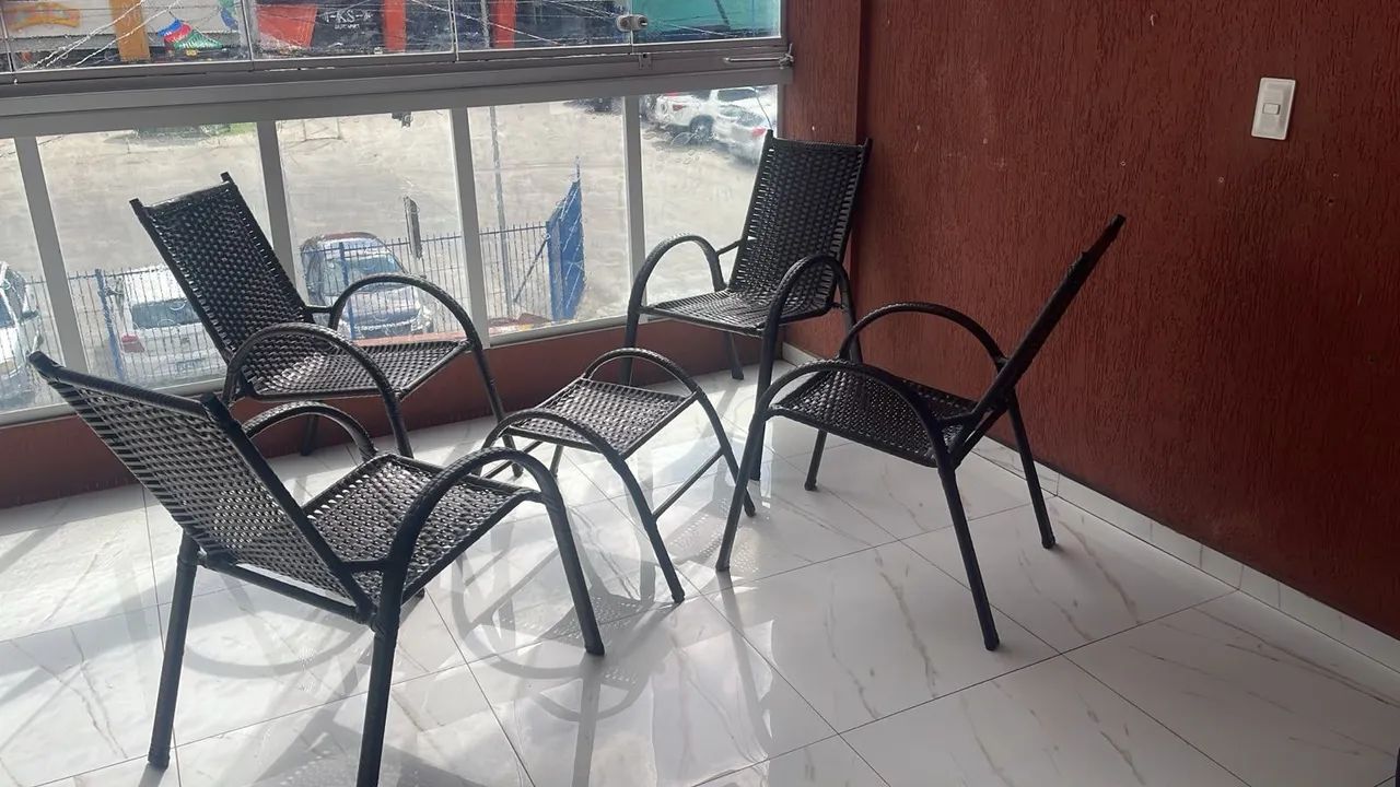 Jogo de cadeiras para área  - Foto 2