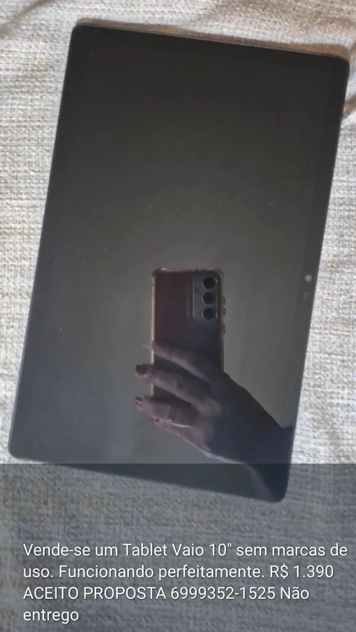 Vende-se Tablet Vaio 128GB em estado de novo