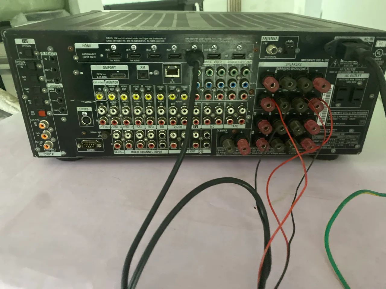 Receiver Sony  STR  DA 5500 ES - Foto 3