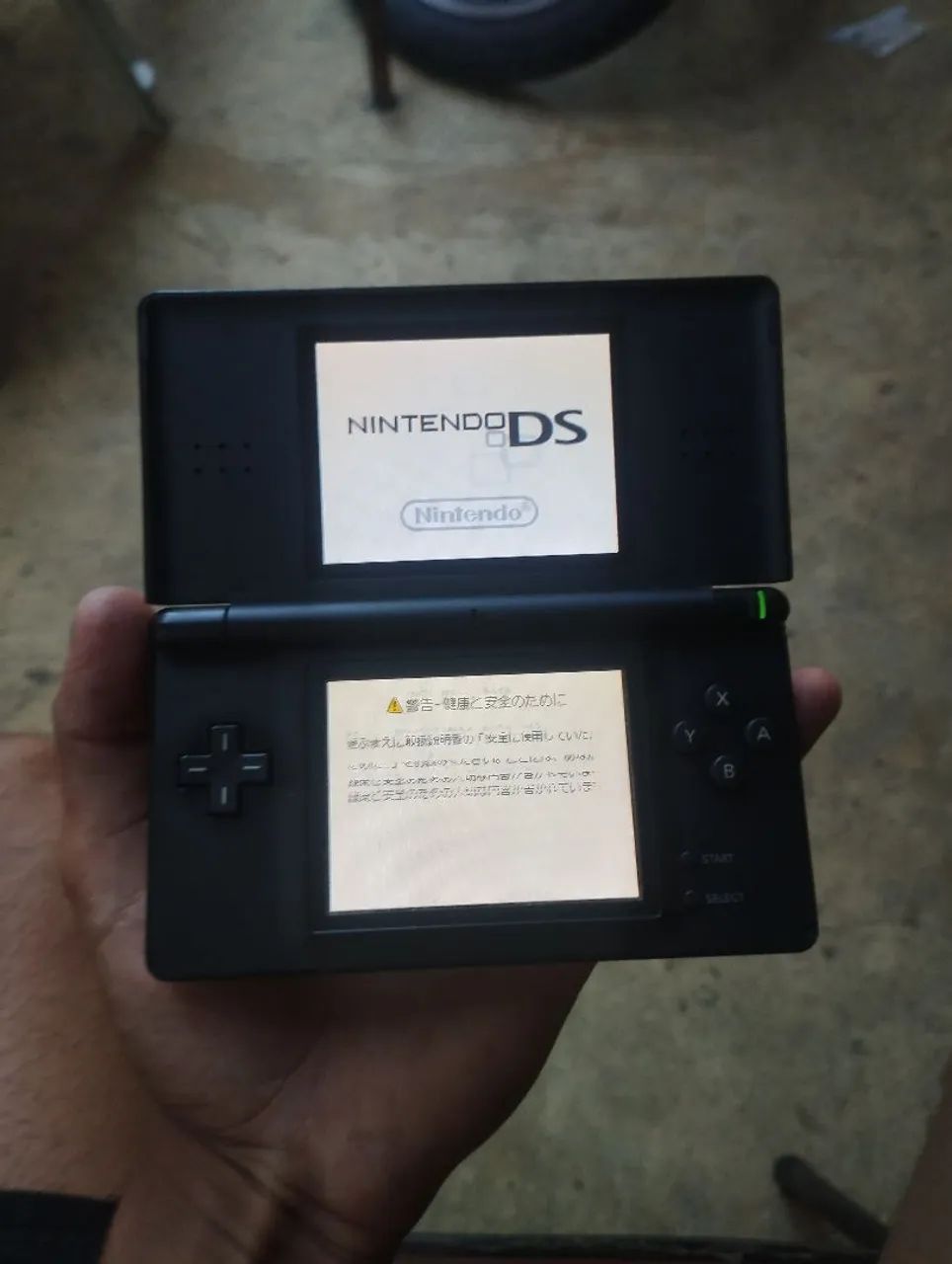 NINTENDO DS LITE DSL PRETO