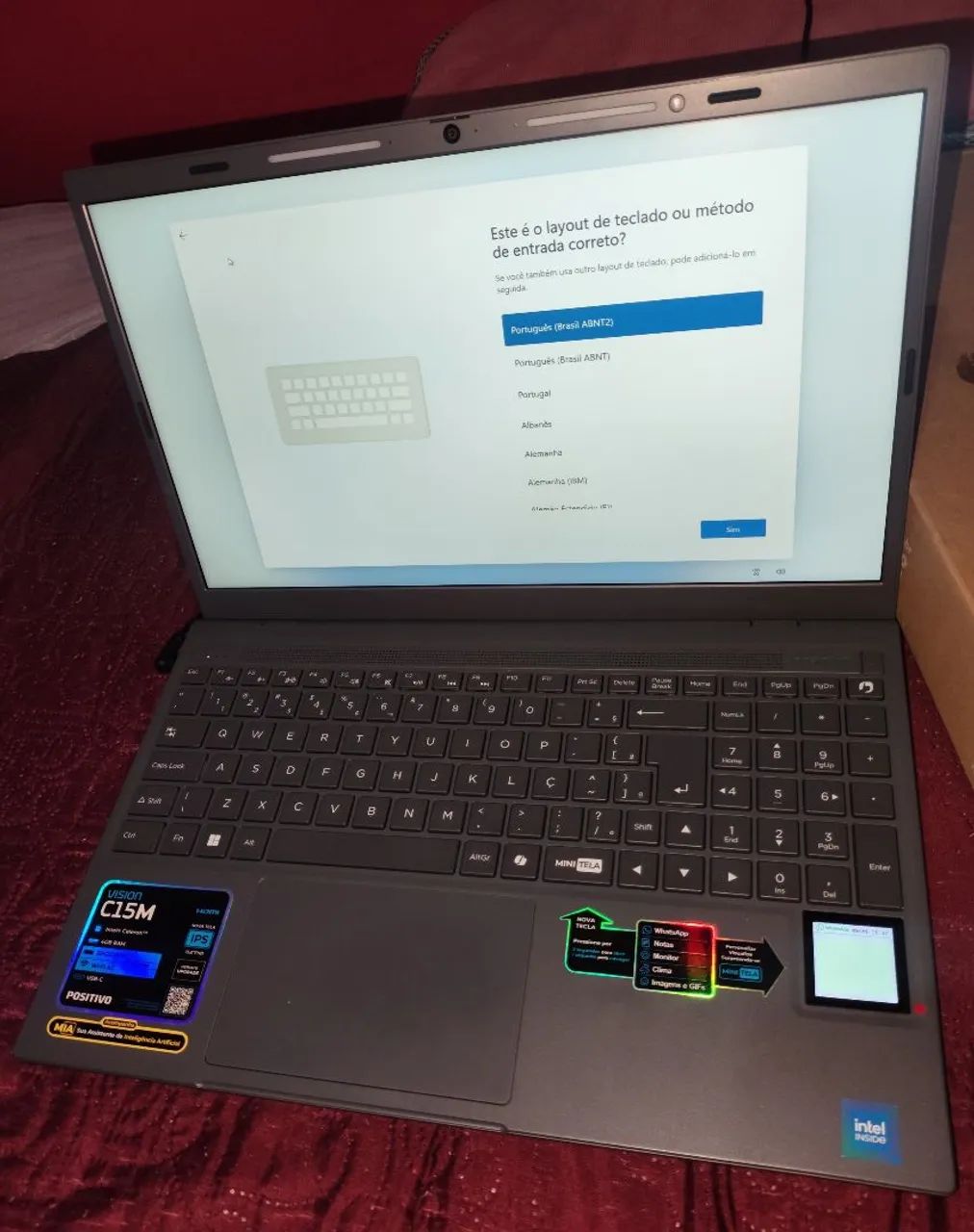 Notebook Positivo 