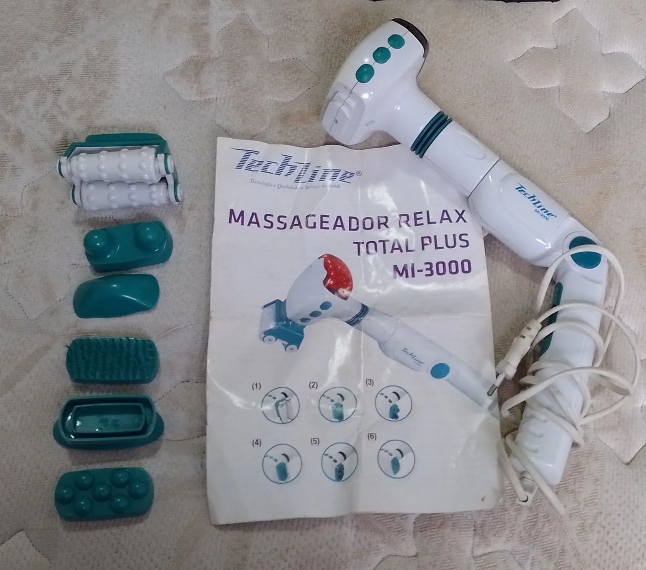 Massageador Relax Total Plus MI-3000 da marca Techline - Foto 2