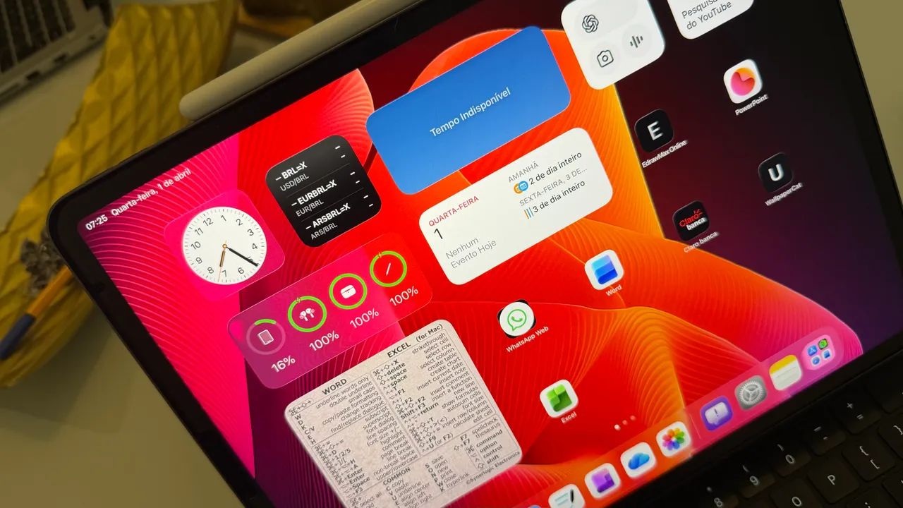 Ipad pro M1 256 gb cinza espacial - Foto 3
