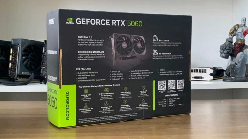 - NOVA RTX 5060 8GB MSI SHADOW 2X - Foto 4
