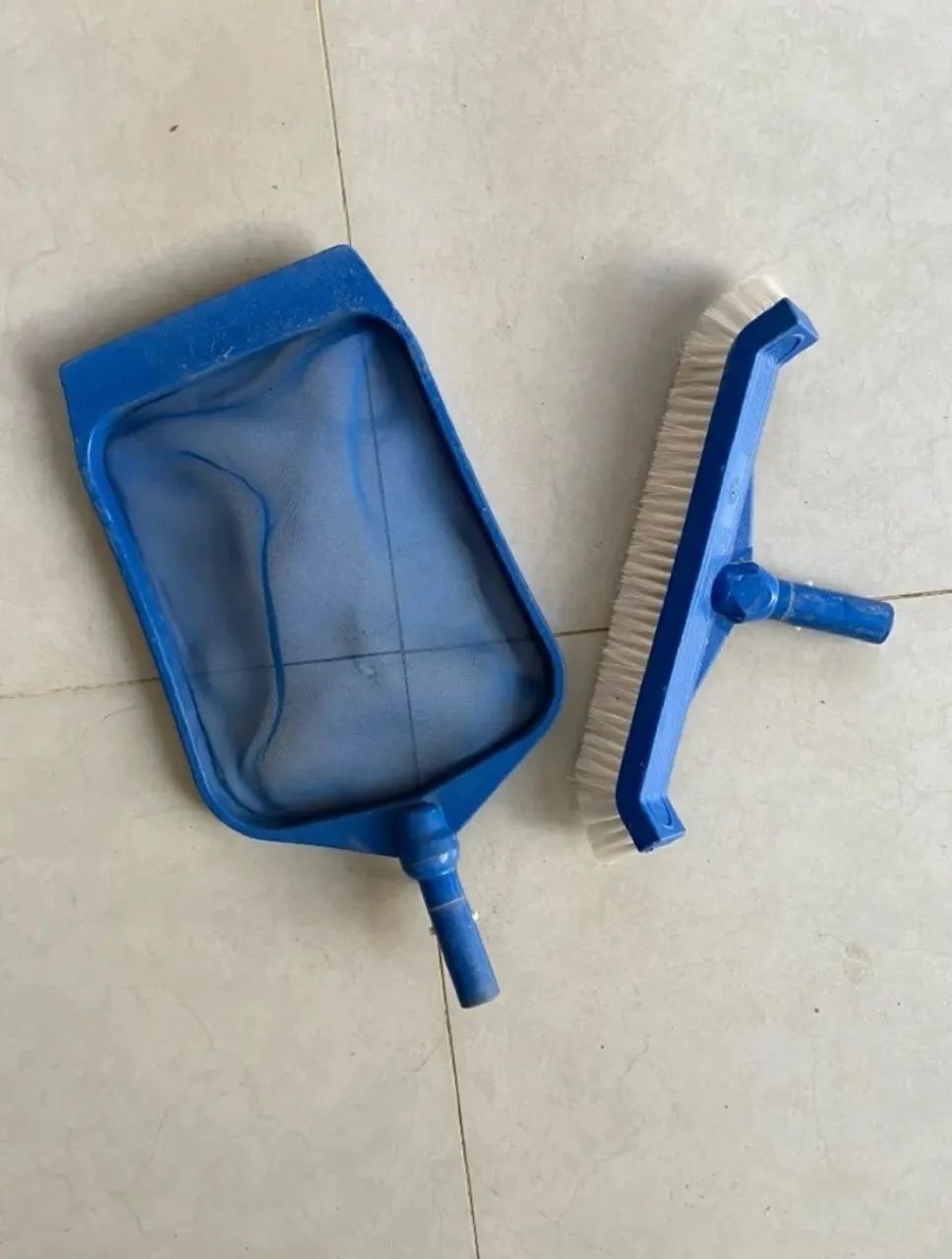 Filtro de piscina + itens para limpeza  - Foto 3