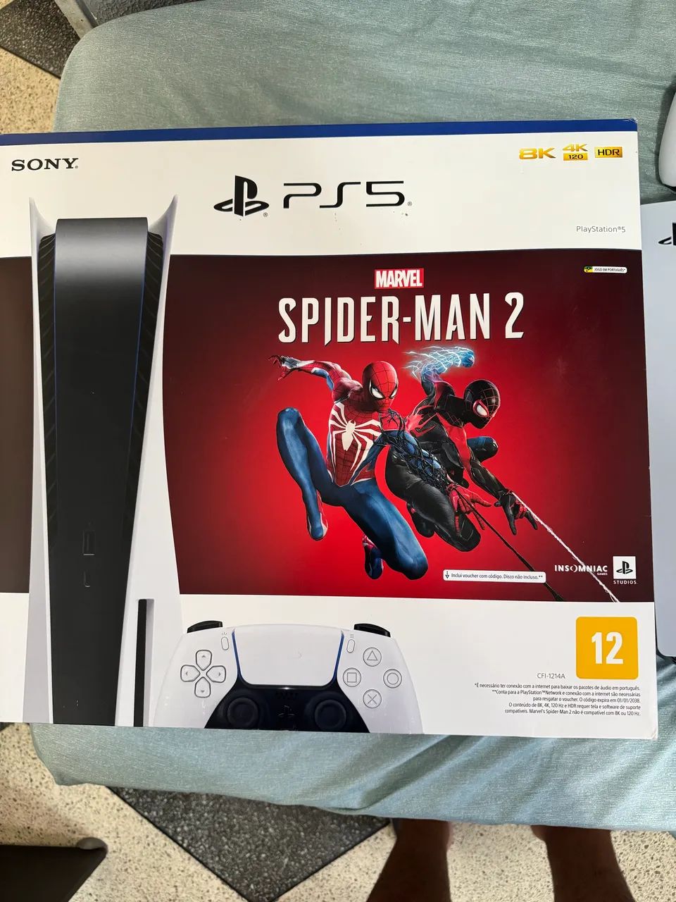Console Sony PlayStation 5 - FAT com leitor - Standard Edition Branco + Headset Pulse 3D - Foto 6