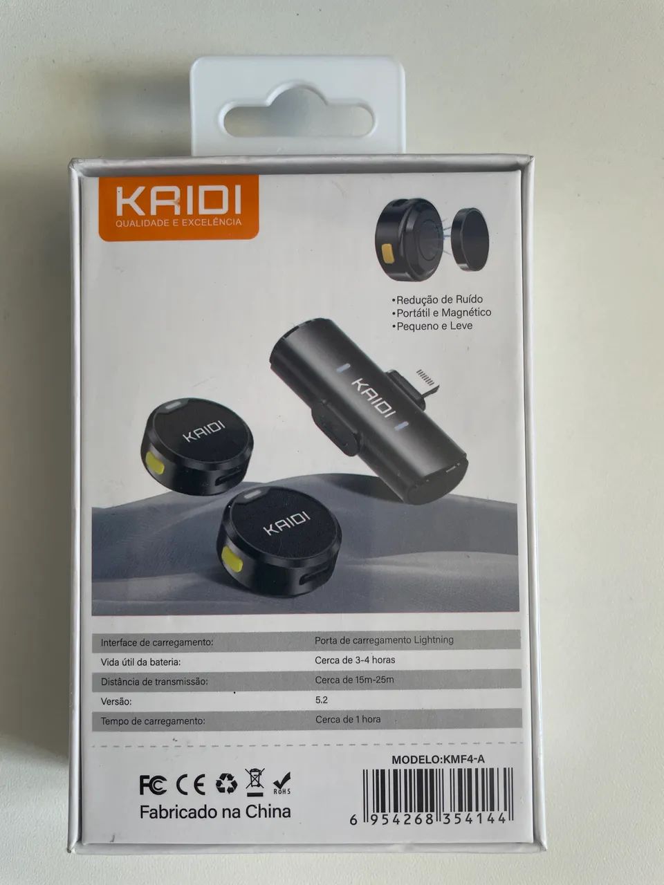 Microfone de Lapela redondo  Kaidi  - Foto 2