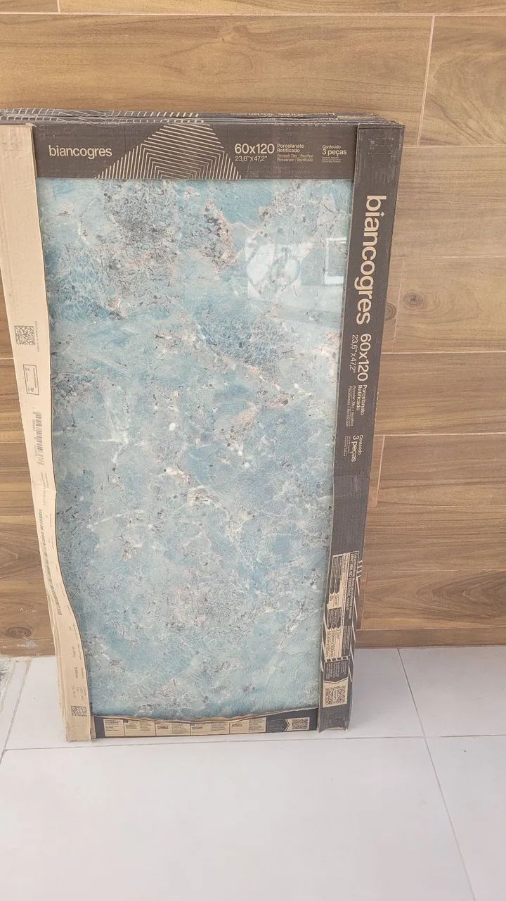 Vendo piso porcelanato amazonita 