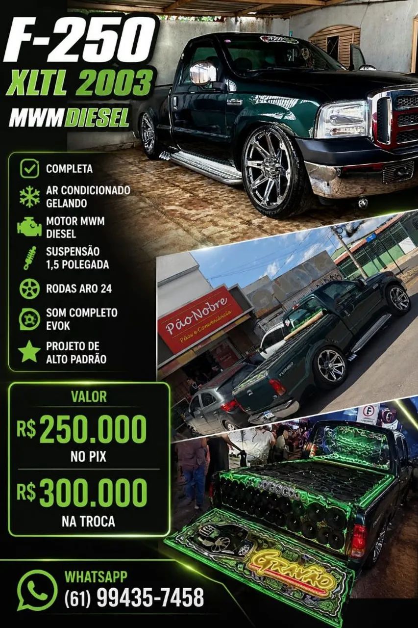 Ford F-250 XLT 4.2 TB Diesel 2003