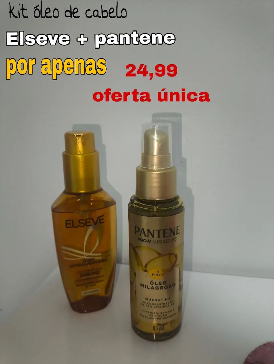 kit óleo de cabelo os queridinhos do momento!