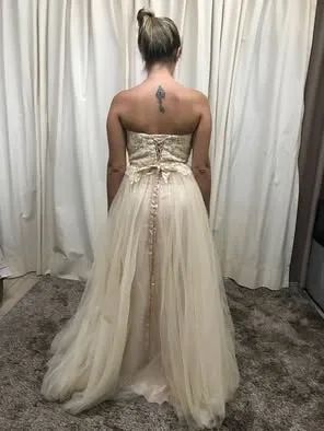 Vestido festa tomara que caia - Foto 2