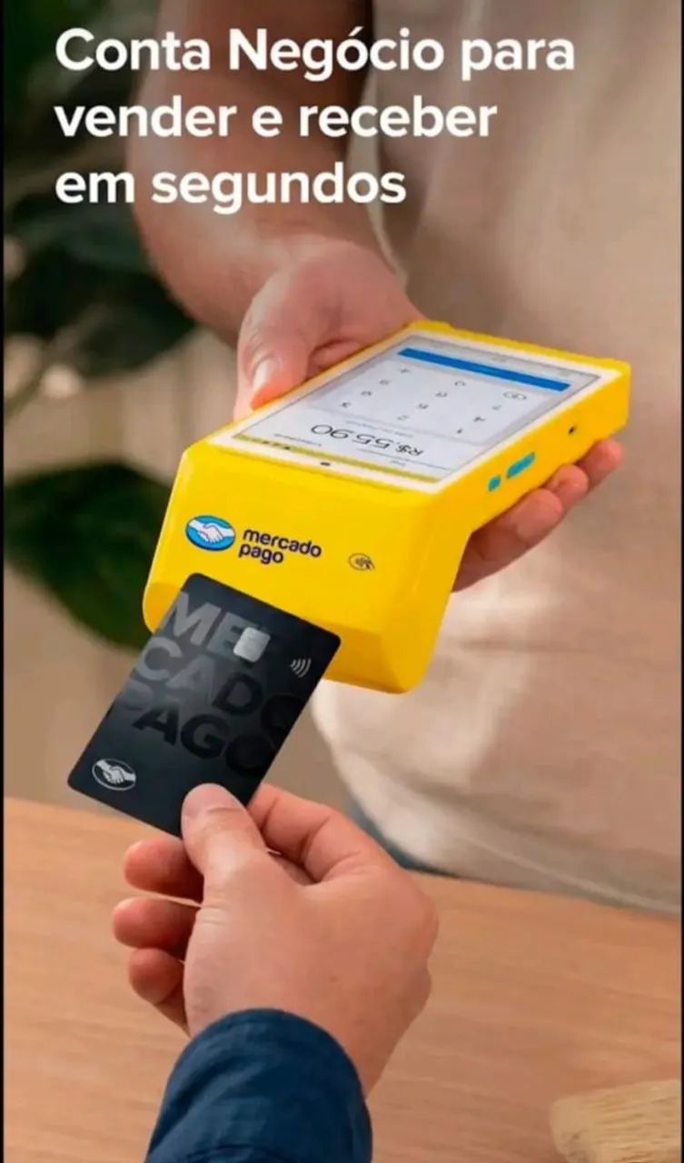 Máquina de Cartão Mercado Pago 