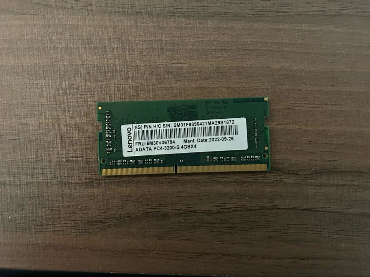 Memória RAM 4GB DDR4 3200MT/s para notebook - Foto 2
