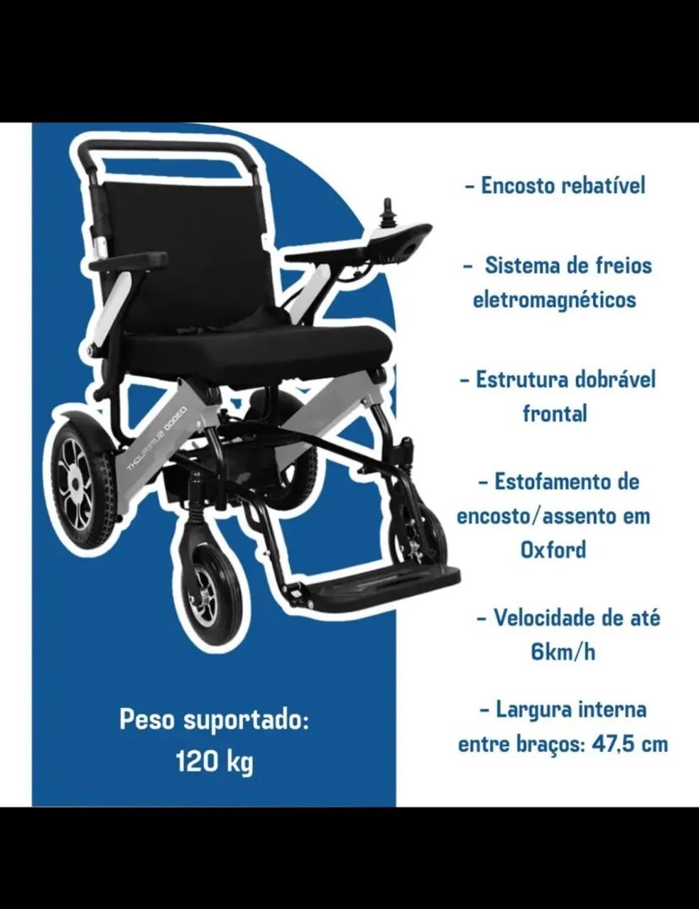 Cadeira de rodas elétrica  - Foto 2