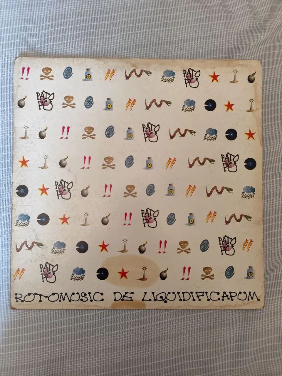 Capa disco de vinil lp Pato Fu - Foto 2