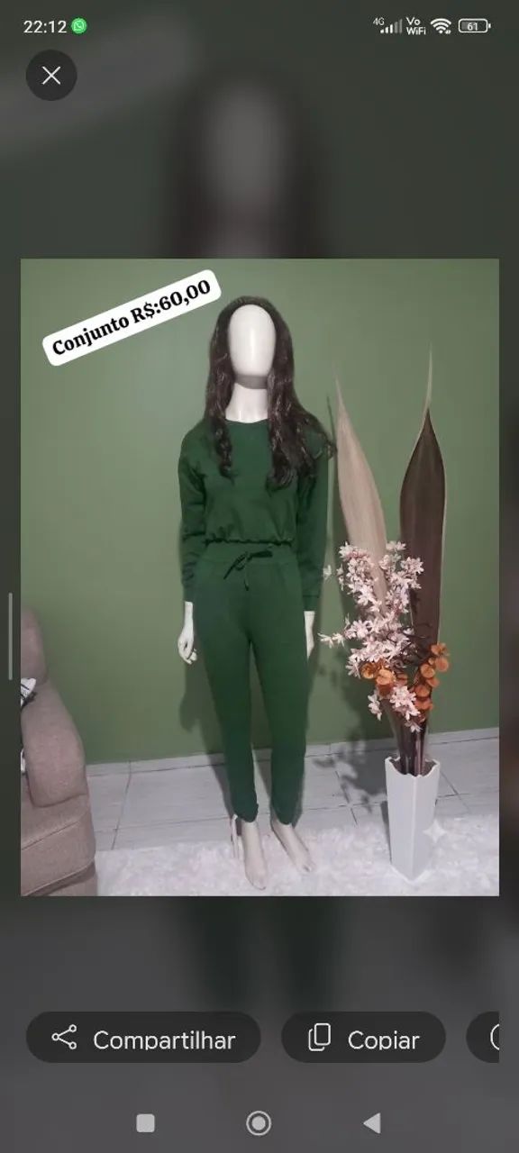 Conjunto feminino 