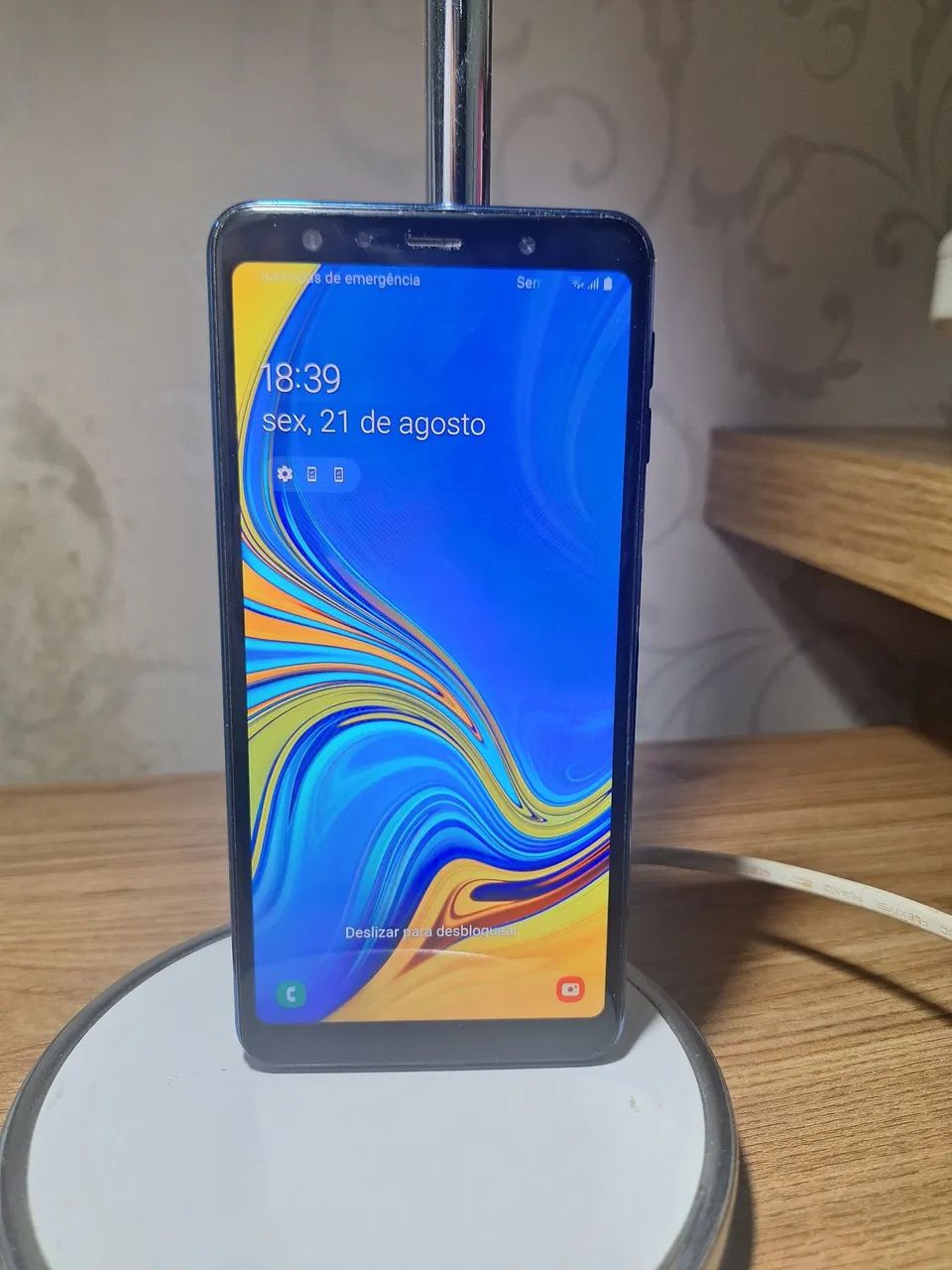 Samsung Galaxy A7(2018) 128 gb sem a gaveta chip - Foto 2
