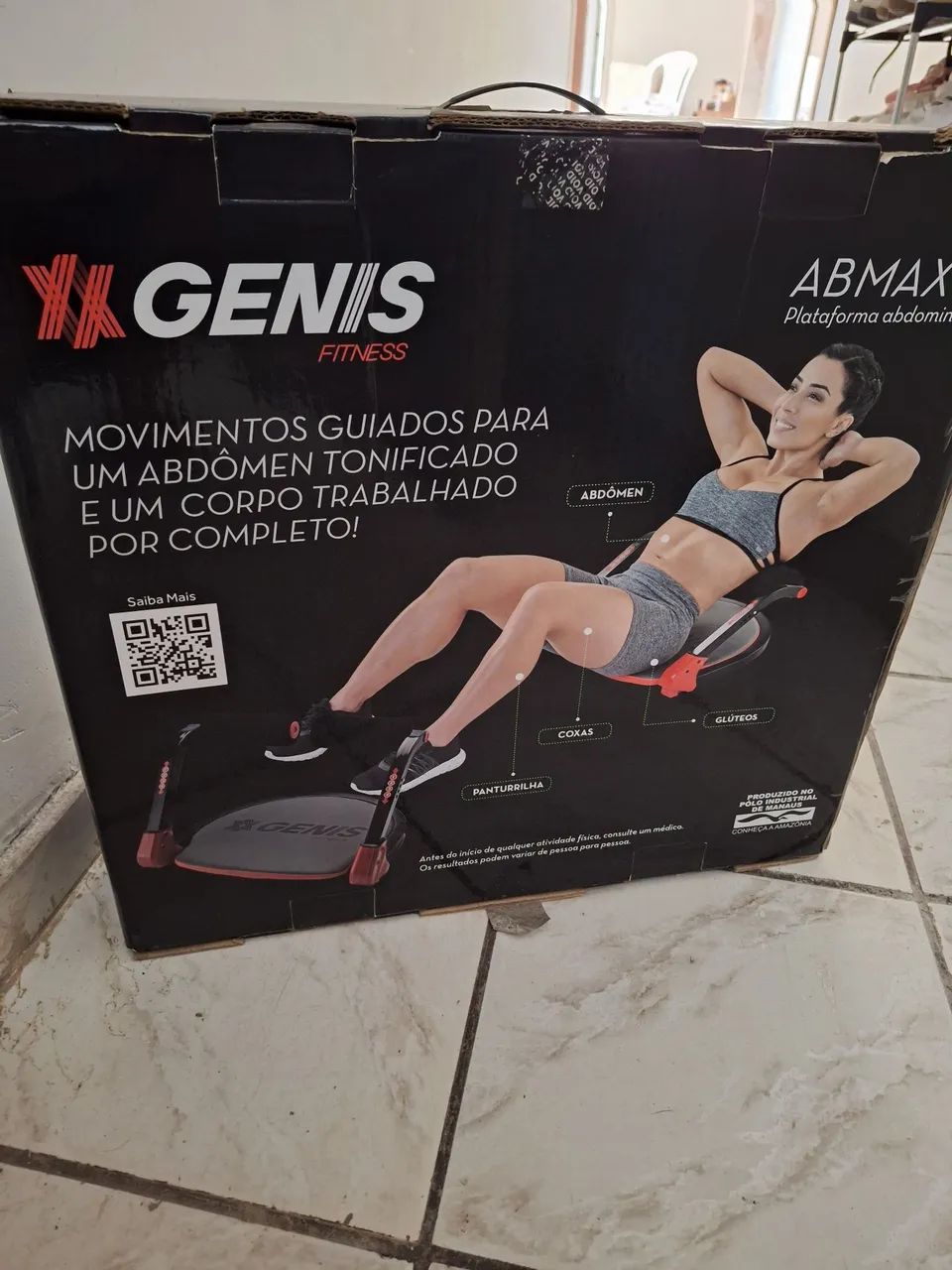 Genis Fitness  Abmax plataforma abdominal 