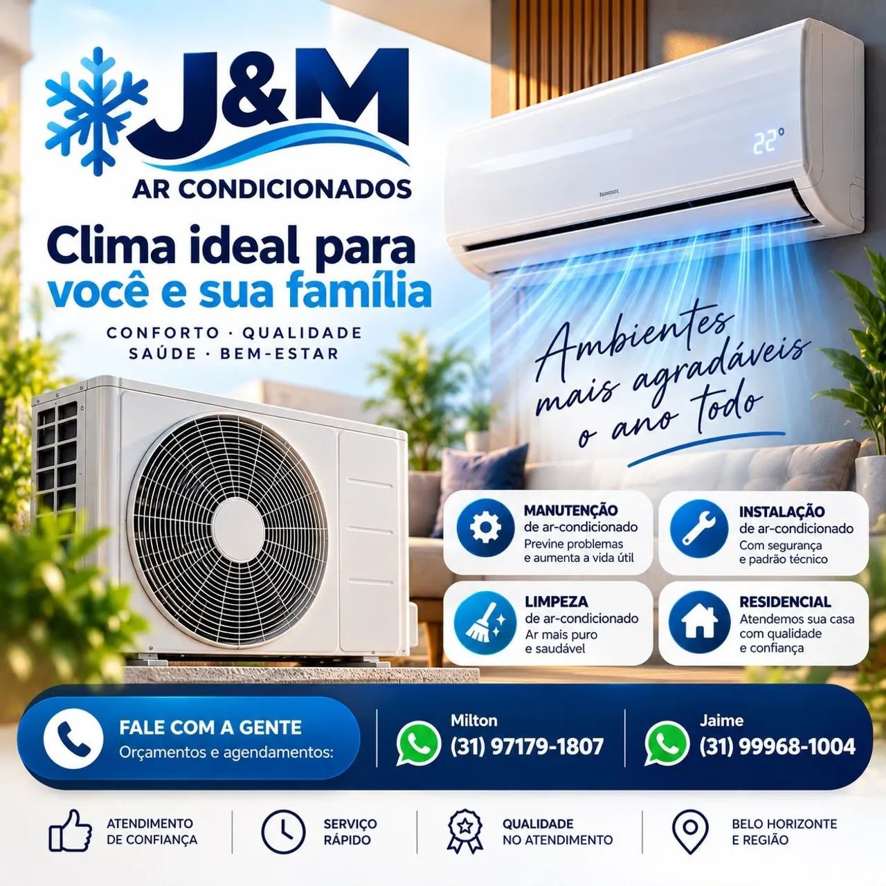 Ar condicionado em Belo Horizonte 