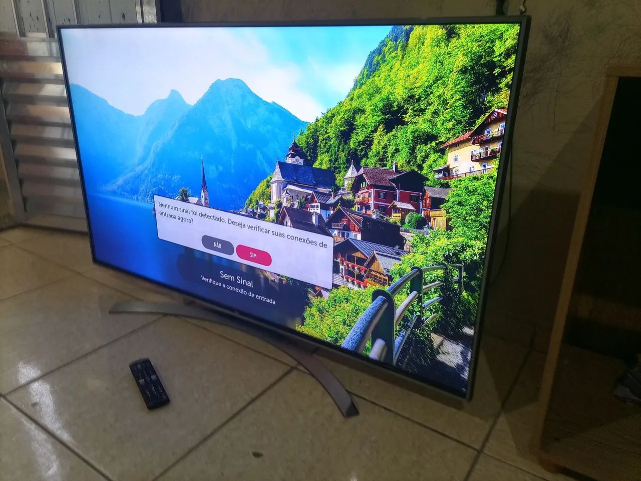 Smart LG 49 polegadas 4k nova - Foto 4