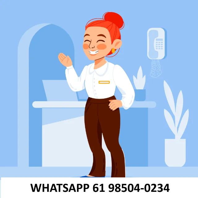 Contrato Recepcionista para Restaurante em Taguatinga Norte