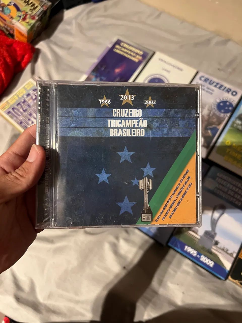 CD CRUZEIRO LACRADO TRI CAMPEÃO BRASILEIRO 