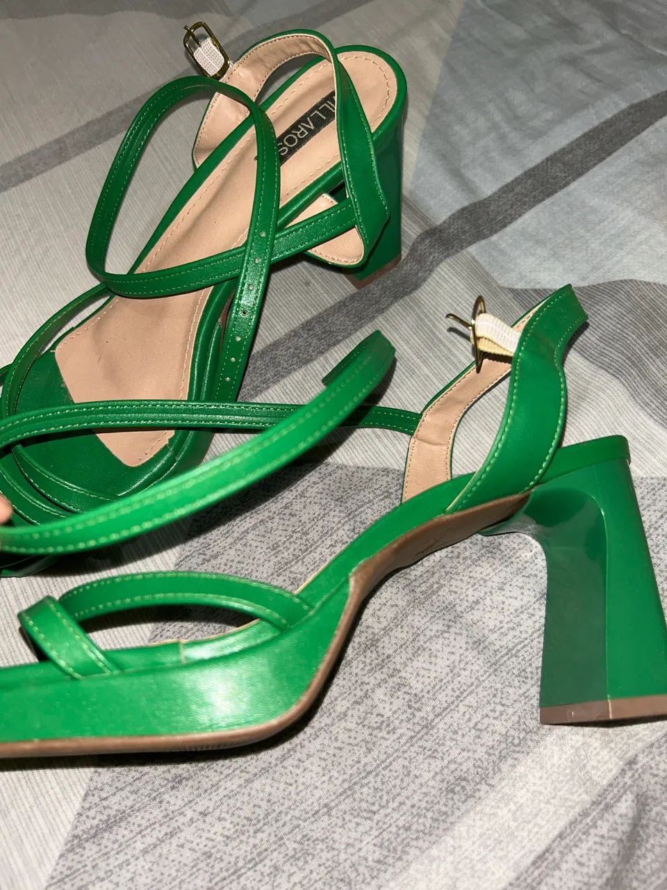 Sandália Villarosa Verde - Foto 3