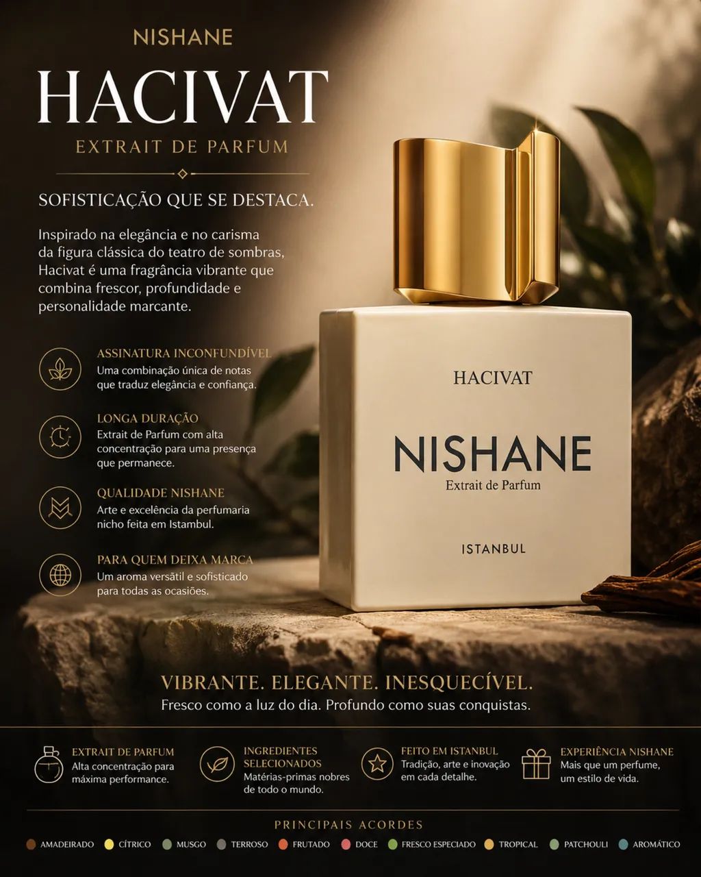 PERFUME NISHANE HACIVAT 100ML - Foto 2