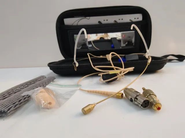 Microfone sem fio Lapela sennheiser Ew300 G4 com Head DPA  - Foto 4