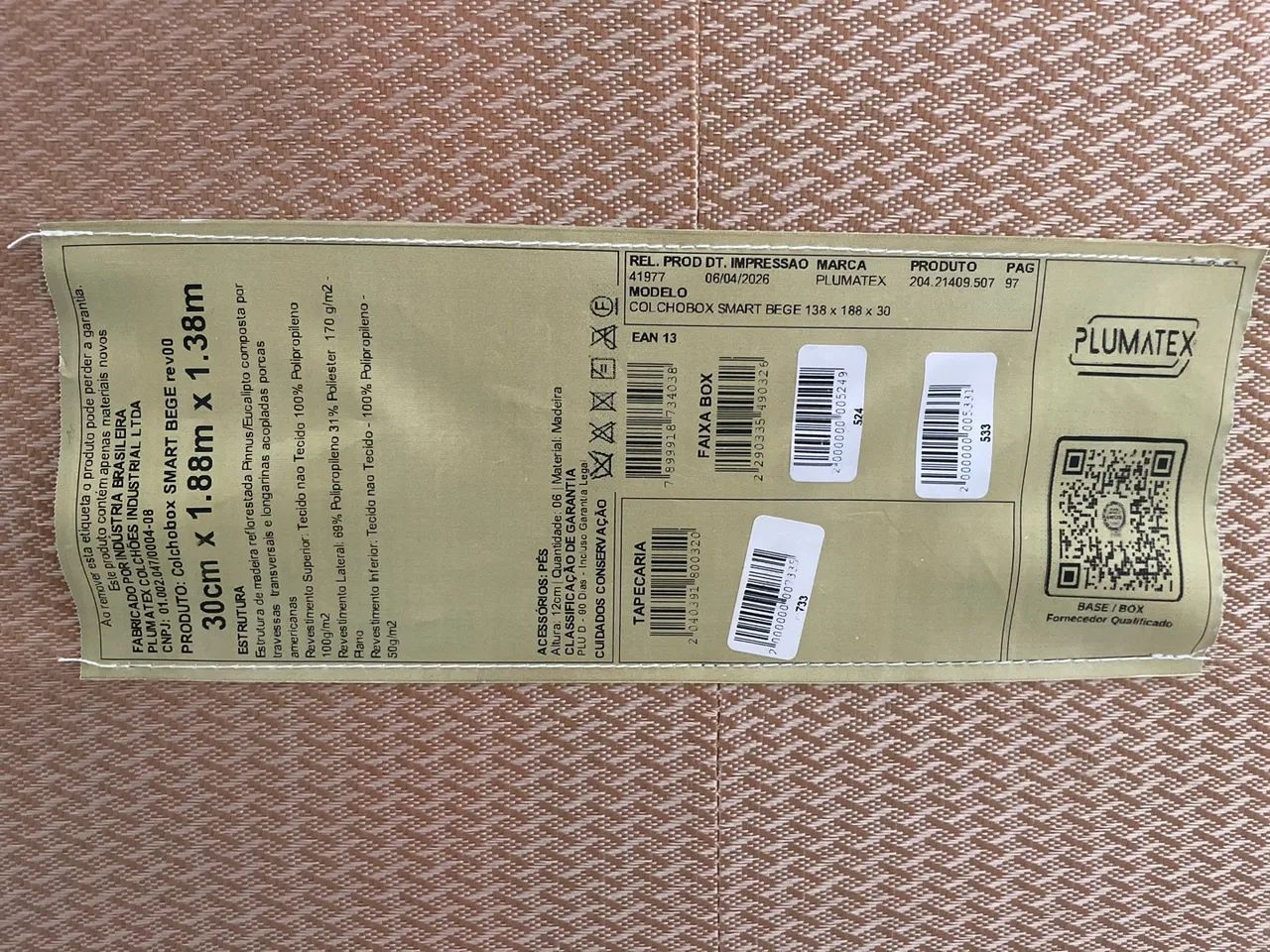 Cama de casal Box com colchão  - Foto 2