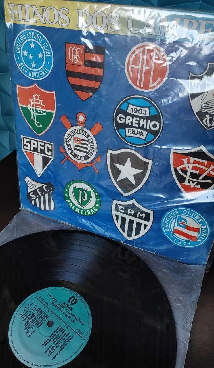 LP RARO - Disco de Vinil: Hino dos Campeões - Foto 5