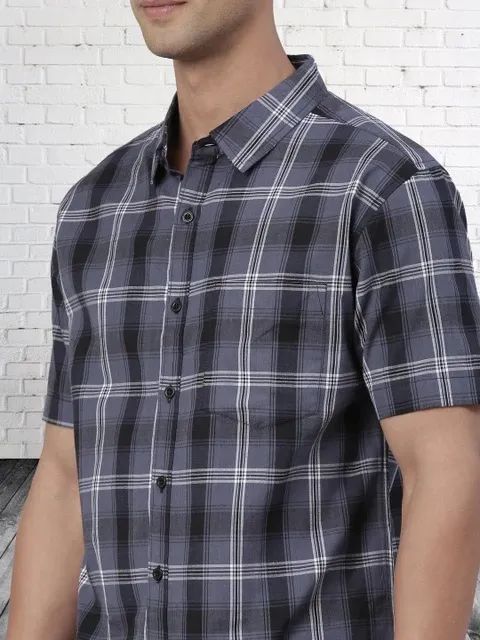 Camisa Xadrez curta tamanho M