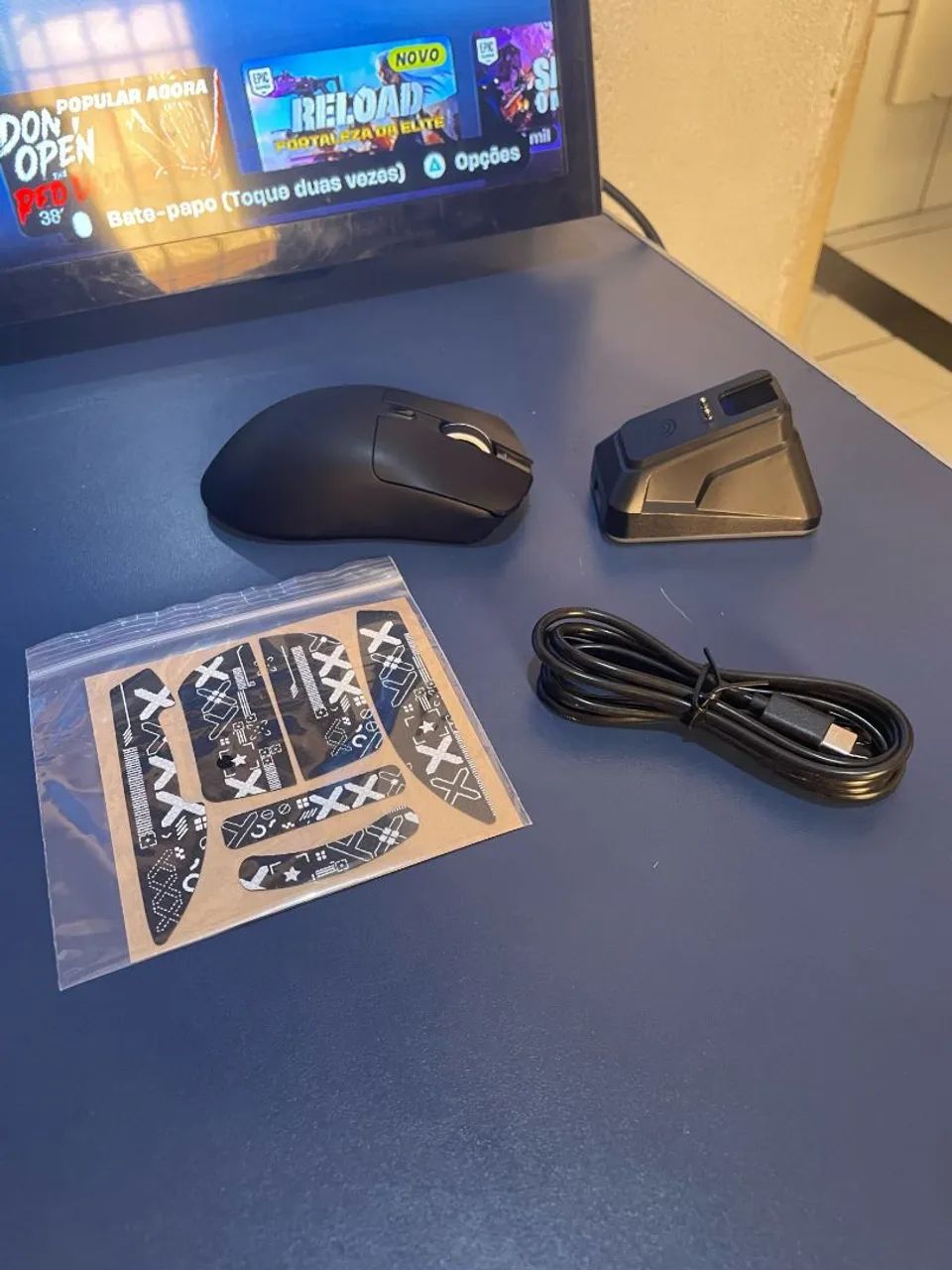Mouse X11 K-Snake Tri-Mode Base Car. PRETO NOVO - Foto 2