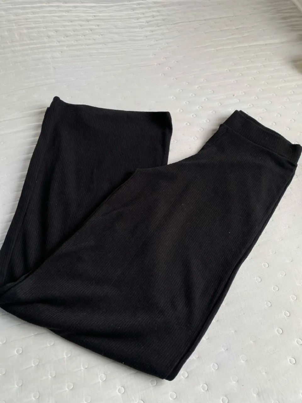 Calça Pantalona Poliéster e Viscose 