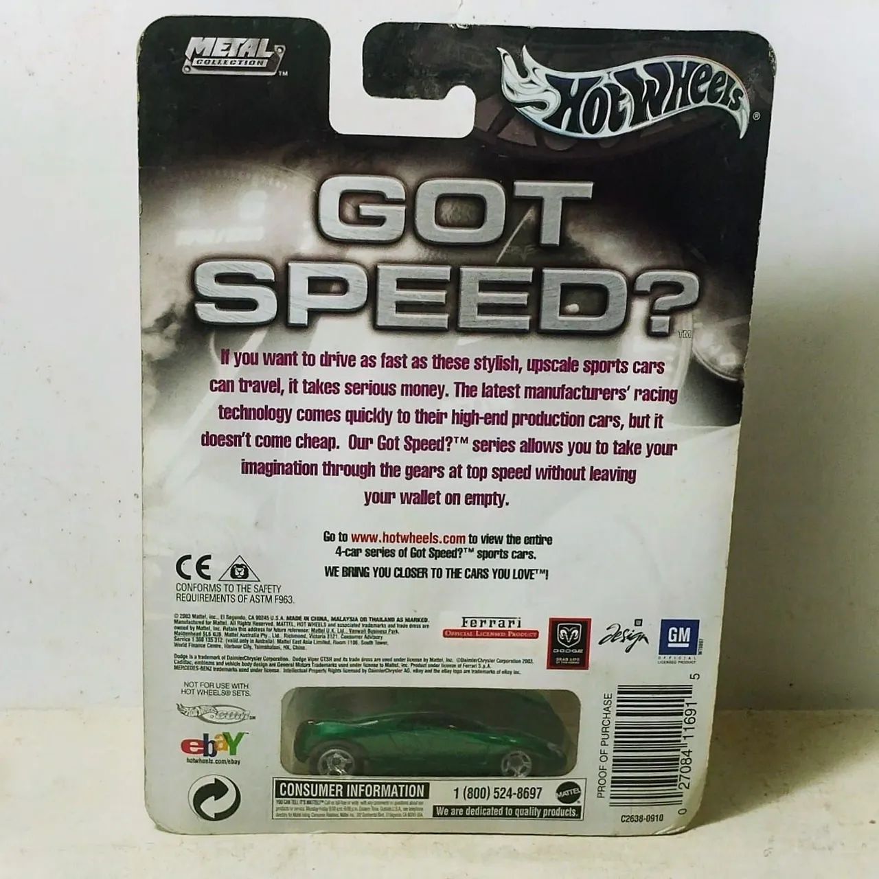 Hot Wheels Cadillac Speed Premium 2003 - Foto 2