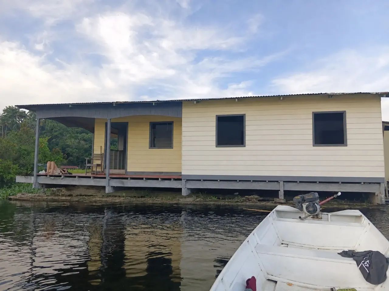 Casa flutuante Em Manacapuru 