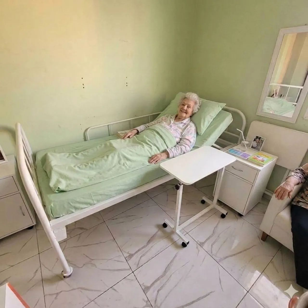 CAMA HOSPITALAR ? Usada Bem Conservada - Foto 3