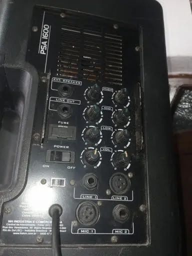 (Cód 008) Caixa de som amplificada Frahm PSA 600 USB  - Foto 4