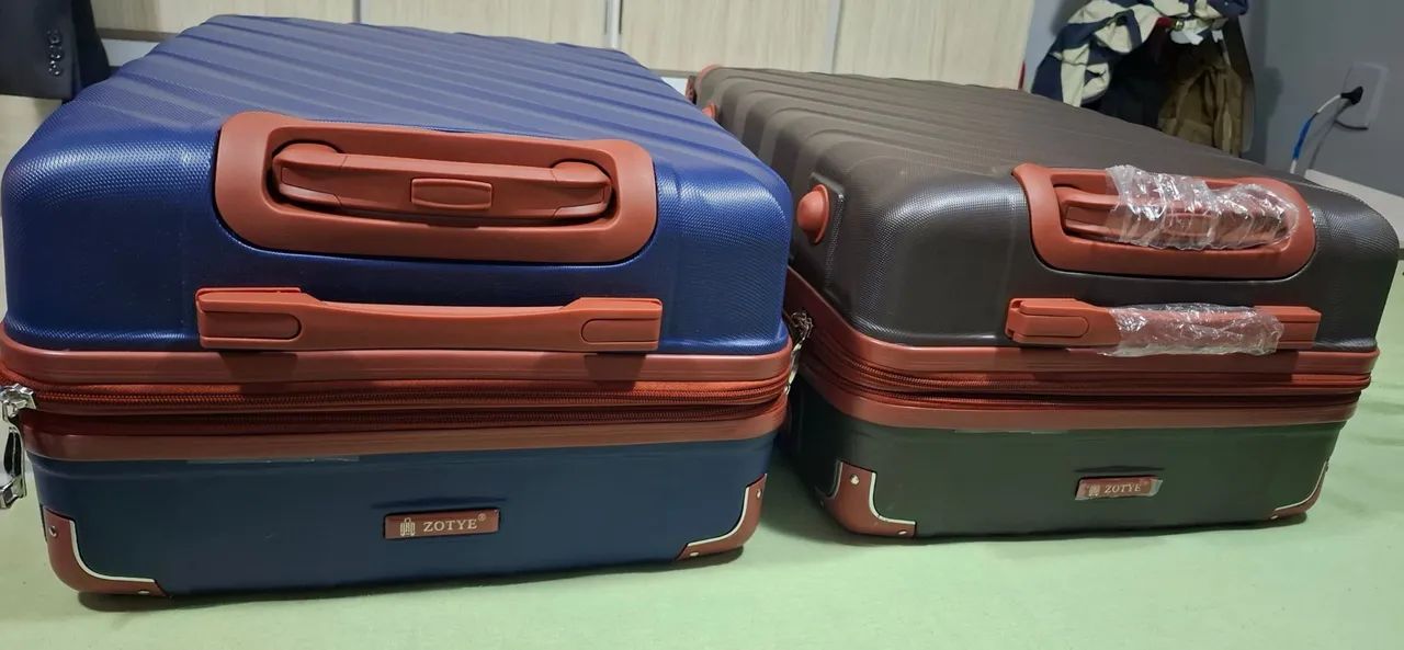 Malas novíssimas prontas pra viagem !!