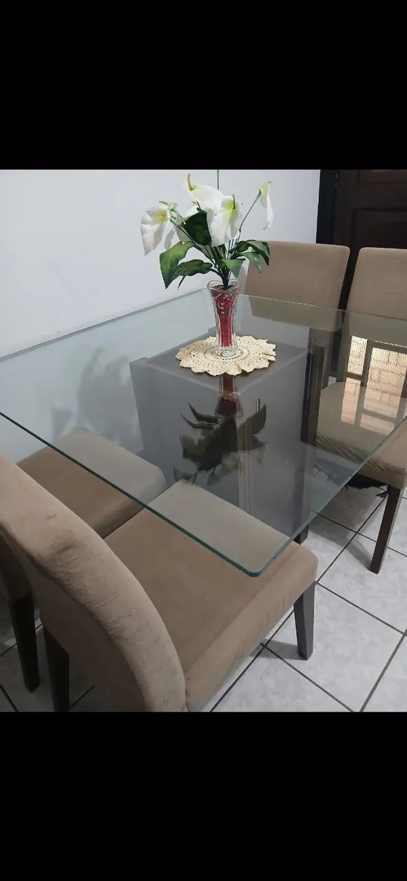Mesa de Vidro (Leia) - Foto 4