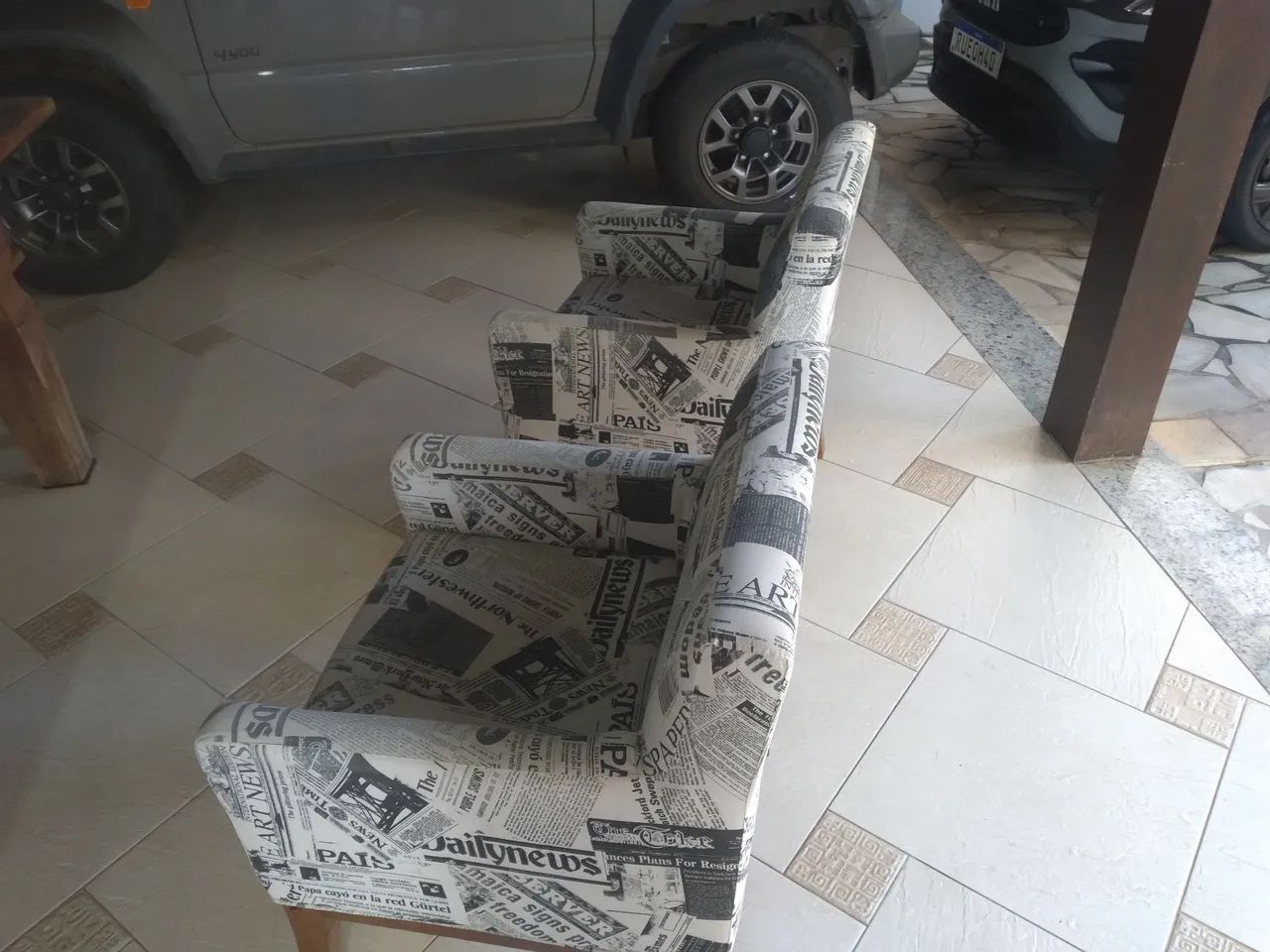 Dois sofás 150,00 cada - Foto 2