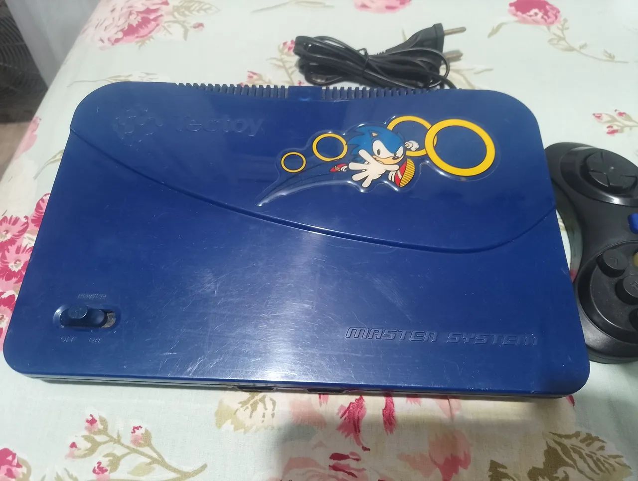 Master system c/ 120 jogos na memória 