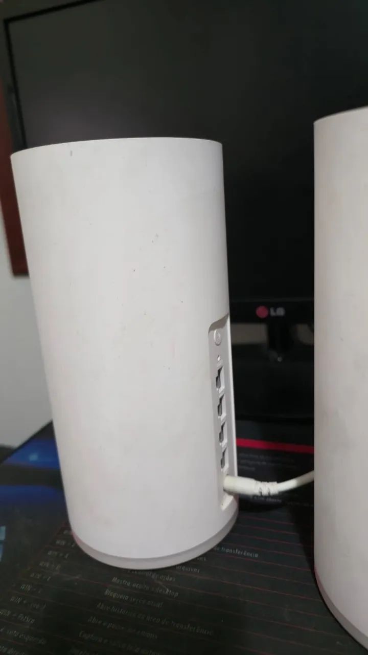  Roteador Huawei Ws5800 Wi-fi Mesh Ac2200 Triband Kit Com 2 Cor Branco - Foto 4