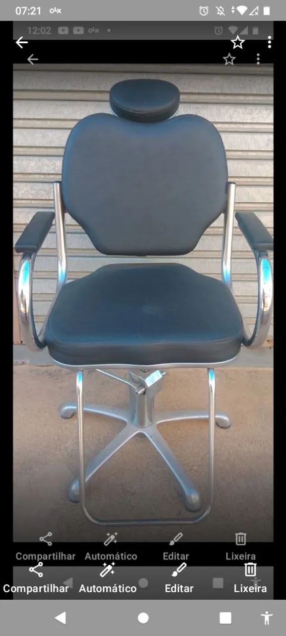 Cadeira de barabearia