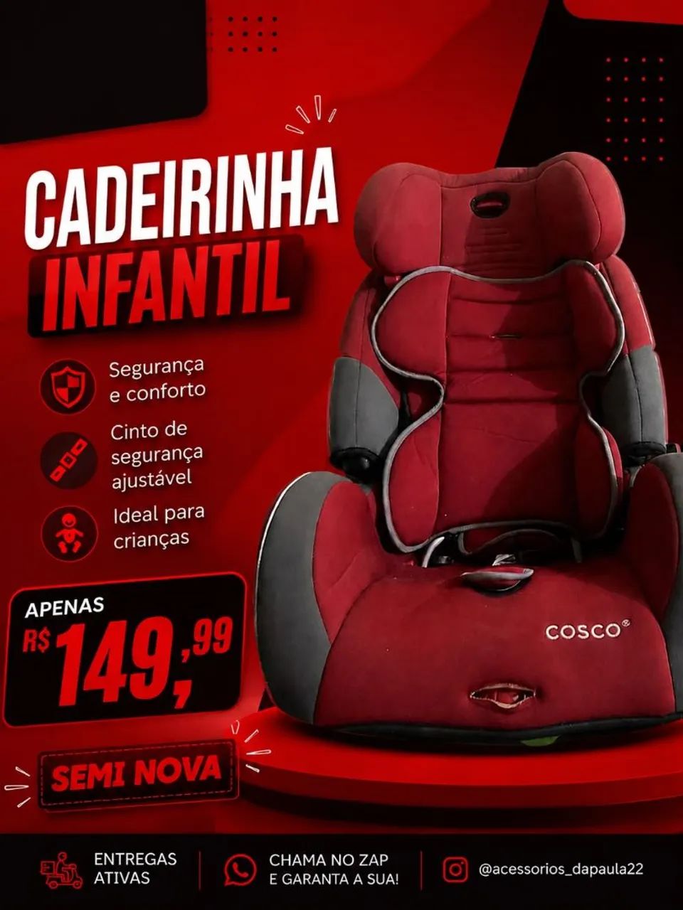 Cadeirinha  - Foto 2