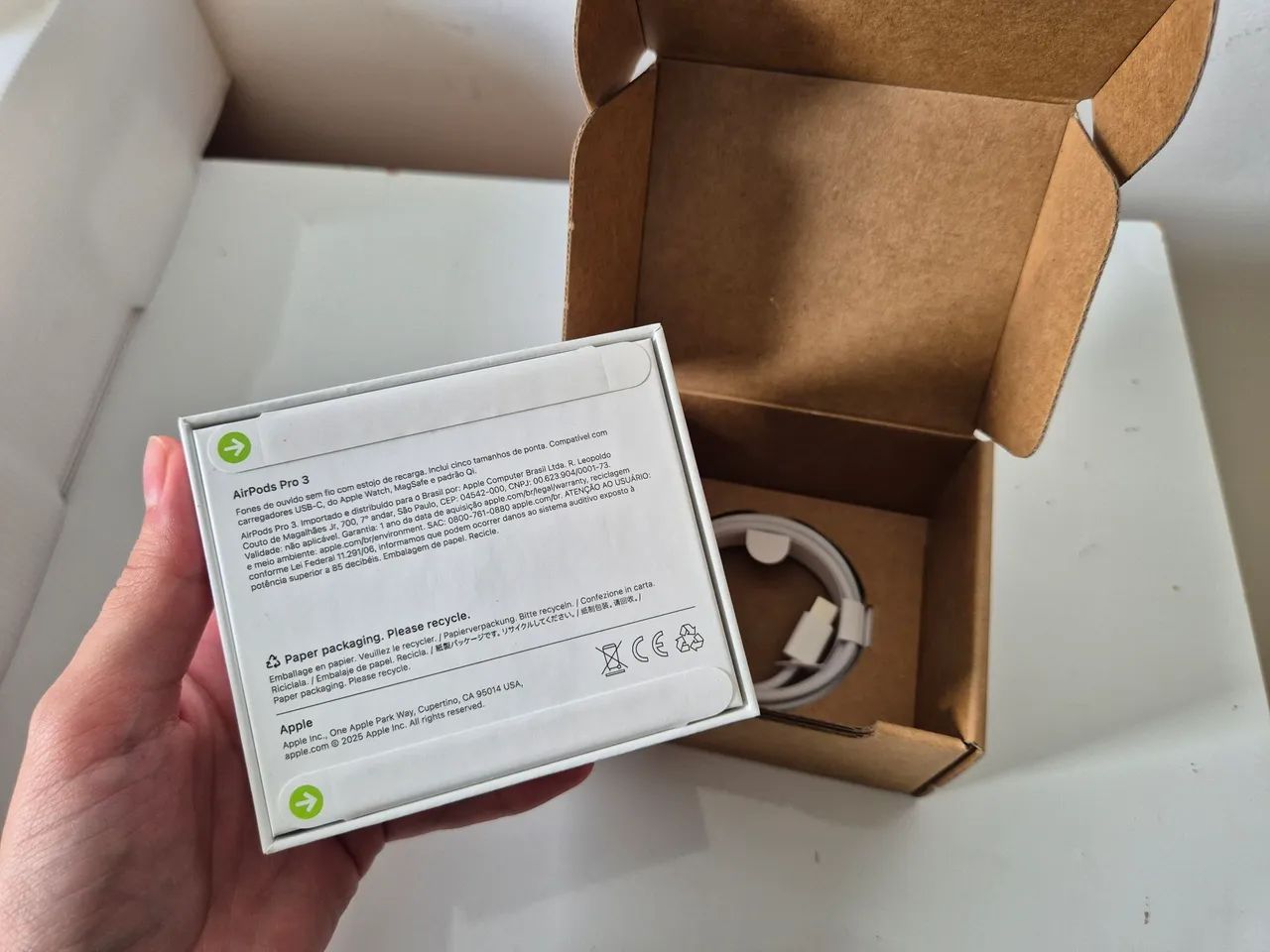Apple Airpods Pro 3 ORIGINAL NOVO LACRADO - Fones de Ouvido